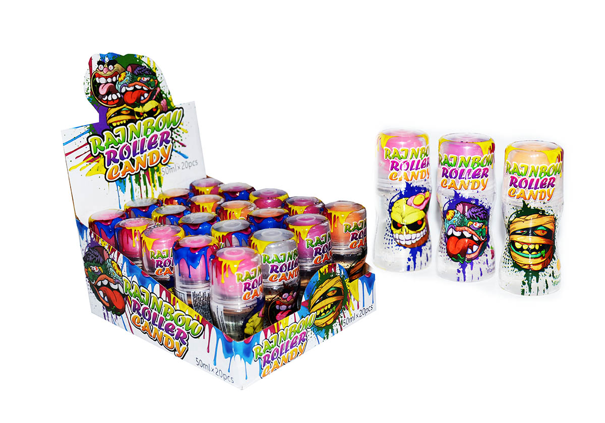 RAINBOW ROLLER CANDY 50ml 20ks