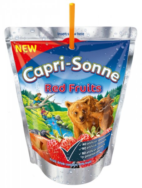 Caprisonne red fruits 200ml 40ks