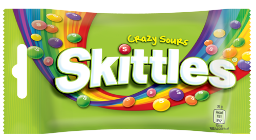 SKITTLES Crazy Sour 38g 14ks