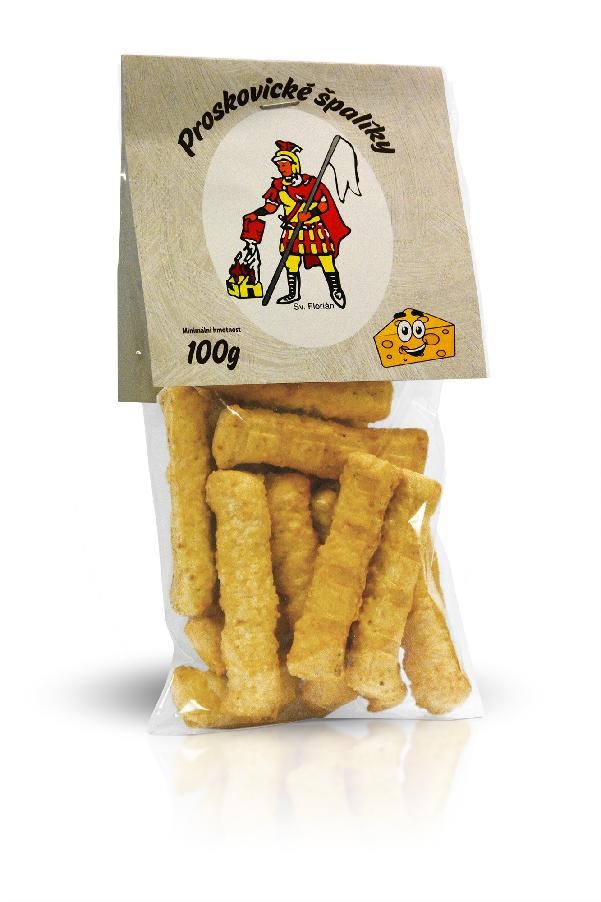 Proskovické špalíky sýrové 100g 30ks