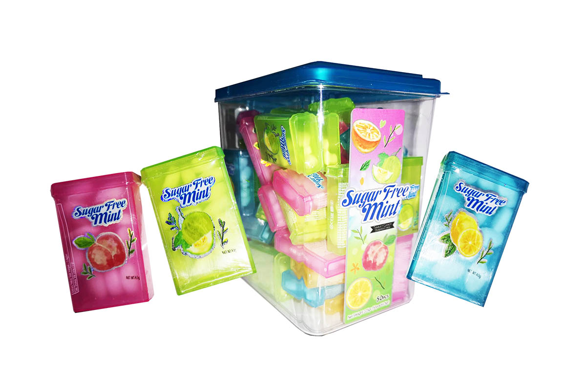 SUGAR FREE MINT 4,5g 50ks