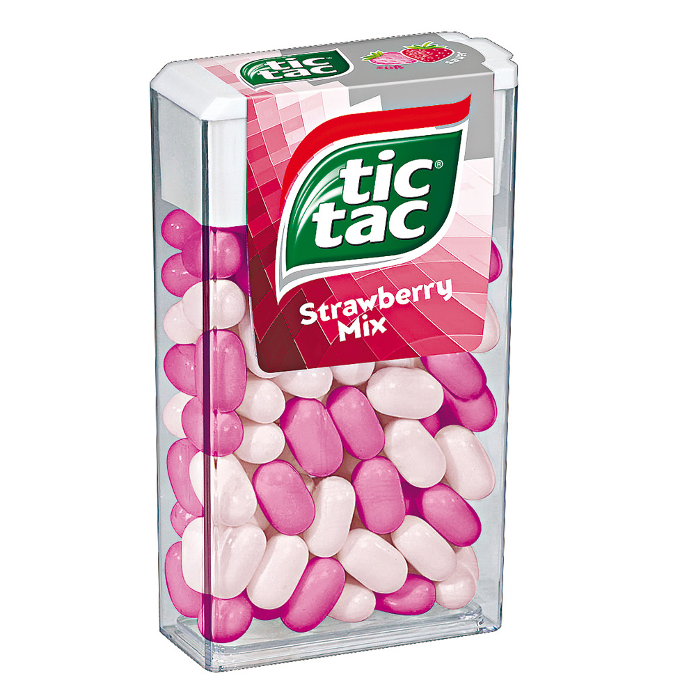 Tic Tac Strawberry mix 18g 24ks