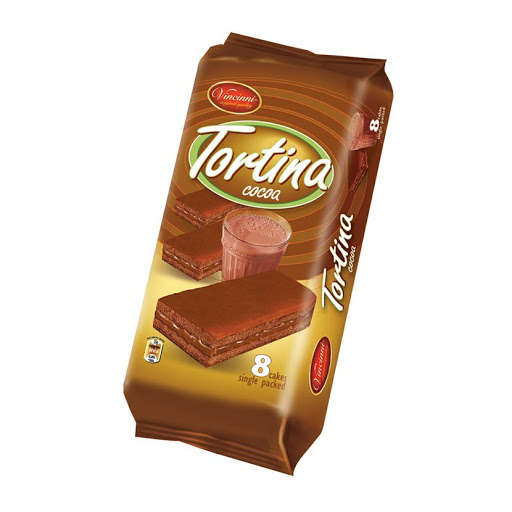 TORTINA Kakao 200g 12ks