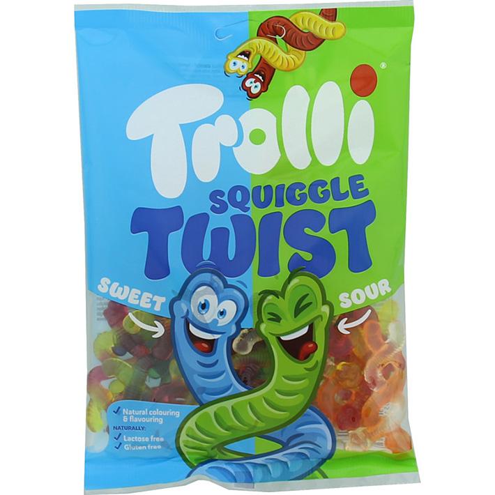 Trolli SQUIGGLE TWIST 175g 18ks