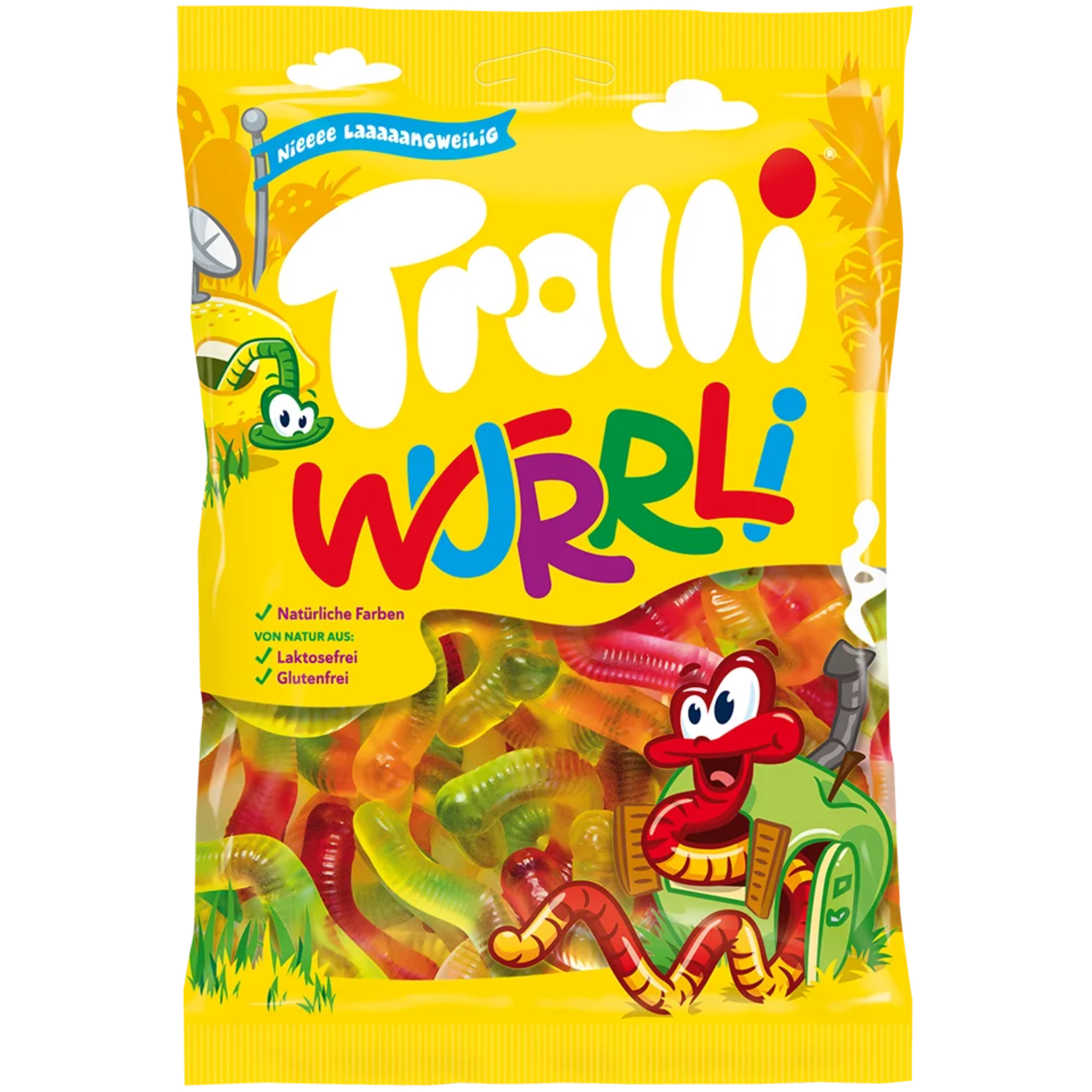 TROLLI ŽÍŽALKY Wurrli 200g 18ks