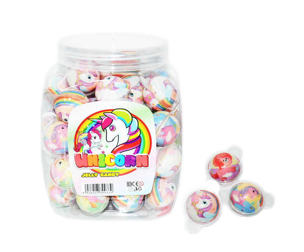 UNICORN JELLY CANDY 10g 50ks