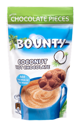 BOUNTY kokosová horká čokoláda 140g 6ks