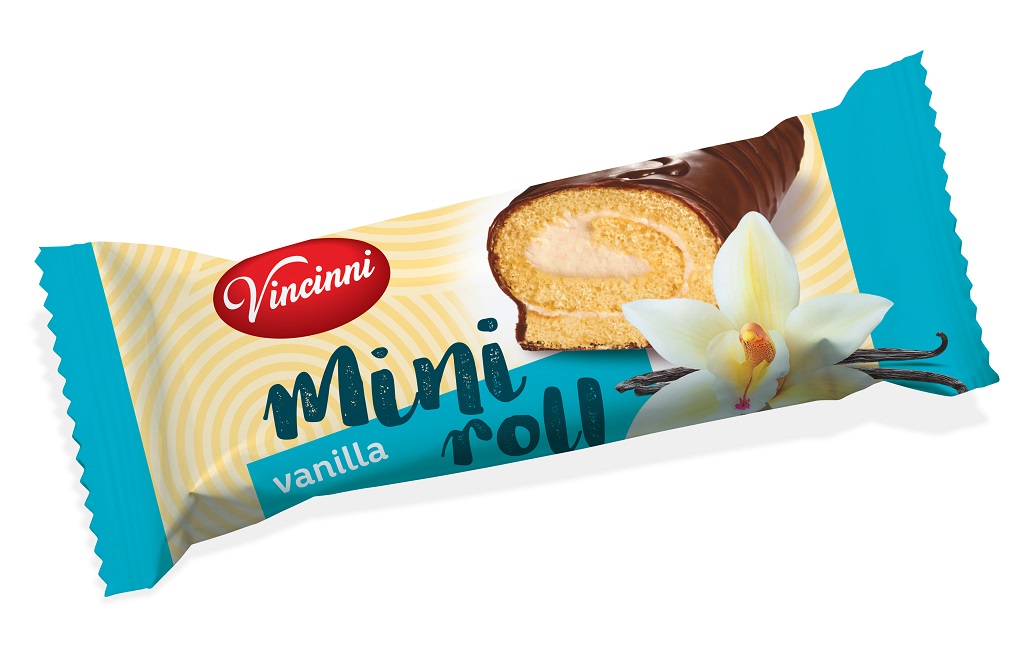 Vincinni Mini Roll VANILLA 30g 27ks