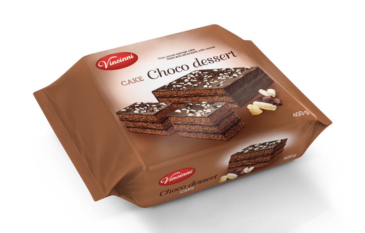 Vincinni TORTA Delight choco dessert 400g 6ks
