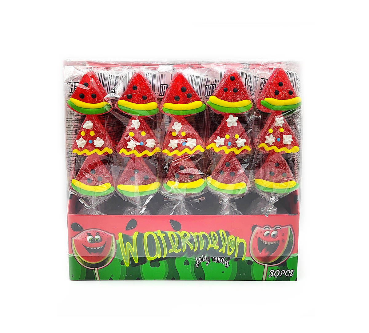 WATERMELON 3ks JELLY CANDY 50g 30ks